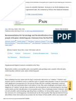 Recommendations For Terminology and The Identification of Neuropathic Pain in People With Spine-Related Leg Pain. Outcomes From The NeuPSIG Working Group - PMC