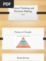 Chapter 6 Critical Thinking and Decision Making PowerPoint