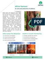 Silvanet Wildfire Sensor Datasheet