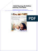 Maternal Child Nursing 4th Edition Mckinney Test Bank Instant Download All Chapter