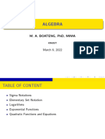 Algebra L1