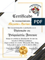 Certificado Diploma Reconocimiento de Graduación Elegante Blanco y Dorado - 20240704 - 133110 - 0000