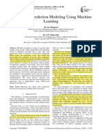 Housing Price Prediction Modeling Using Machine Learning