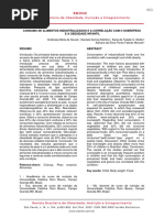 Rbone: Consumo de Alimentos Industrializados E A Correlação Com O Sobrepeso E A Obesidade Infantil