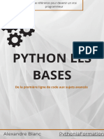 Apprendre La Programmation Avec Python Debut