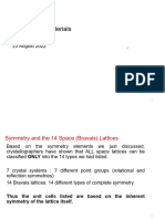 Structure of Materials: 23 August 2022