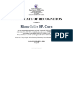 Edited Certificate of Recognition