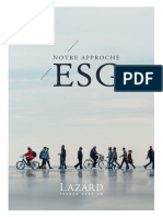 Approche ESG Lazard Frères Gestion