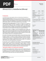 Alicorp - INFORME