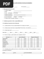 Evaluacion de Impacto Social - Encuesta