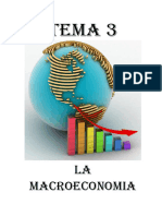 Tema 3 - La Macroeconomia. Introduccion A La Economia