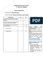 Iso Certification Updates