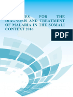 Guidelines For The Diagnosis and Treatment of Malaria - 2016