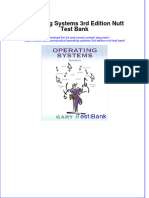 Operating Systems 3rd Edition Nutt Test Bank Instant Download All Chapter