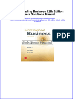 Understanding Business 12th Edition Nickels Solutions Manual Instant Download All Chapter