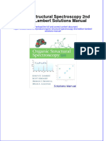 Organic Structural Spectroscopy 2nd Edition Lambert Solutions Manual Instant Download All Chapter