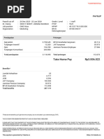 Talenta Payslip PT Kobus Smart Service Jan 2024 ANNISA RAHMAH