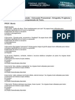 Material Da Aula 30 (Pontuação, Coesão, Colocação Pronominal, Ortografia, R Egência, Concordância Verbal e Compreensão de Texto) - Dia 08 - 08 - Prof Muniz