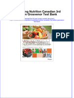 Visualizing Nutrition Canadian 3rd Edition Grosvenor Test Bank Instant Download All Chapter