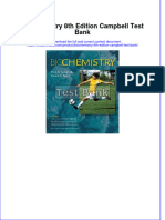 Biochemistry 8th Edition Campbell Test Bank Instant Download All Chapter