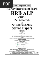 RRB ALP CBT-2 Physics & Maths Solved Papers