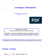 ReaÃ Ã Es de Oxirreduã Ã o e EletroquÃ Mica Revisado