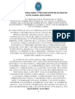 De Ayacucho A Buenos Aires, Prevaricación en Rivadavia. La Verdadera Historia de La Independencia de ALTO-PERÚ