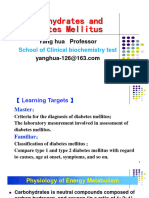 Chapter 10 Carbohydrates and Diabetes Mellitus