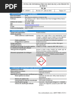 FISPQ - Detergente Neutro - Desengraxante W 20