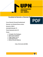 Ensayo (Correccion) Procesal Constitucional - Diego Pangos