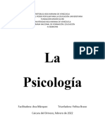 La Psicologia