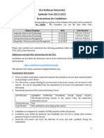 Aptitude Test Instructions For Candidates