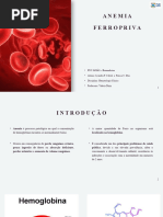 Apresentação Sobre Anemia Ferropriva