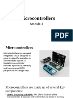 Module 3 Micro Controller and Motor Control