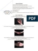 Chakra Hand Mudras