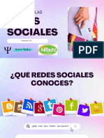 Presentación Redes Sociales Moderno Morado