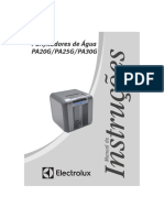 Manual Purificador Ectrolux Pa30g