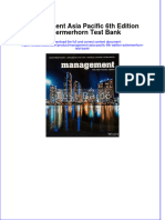 Management Asia Pacific 6th Edition Schermerhorn Test Bank Online Ebook Textbook Full Chapter PDF