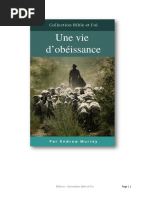 Une Vie D'obéissance - Andrew Murray