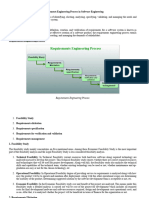 Requirements Engineering Process in Software Engineering