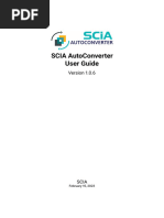 SCIA AutoConverter Userguide106