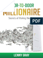 Door-To-Door Millionaire Secrets of Making The Sale (Door-To-Door Millionaire Series Book 1) (Lenny Gray)