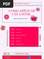 Como Applicar CSS A HTML