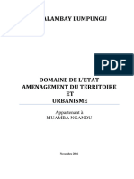 DOMAINE de L'ETAT, AMENAGEMENT DU TERRITOIRE... Avec Nom de L'étudiant (Enregistré Automatiquement)