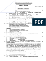 Entry Test Model Papers-Class-8th