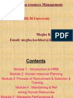 Human Resource Management: IILM University