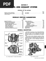 Corvai Carburator, Fuel