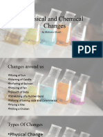 Physical and Chemical Changes