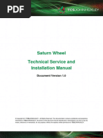 Saturn Wheel Technical Service and Installation Manual