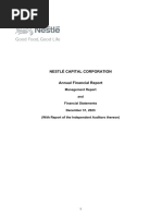 Nestle Capital Corporation Annual Financial Report 2023